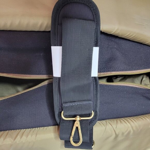 Origaudio Leather-Look Duffel Bag – Weekender/Carry-On with Shoulder Strap | NWT - Picture 10 of 10